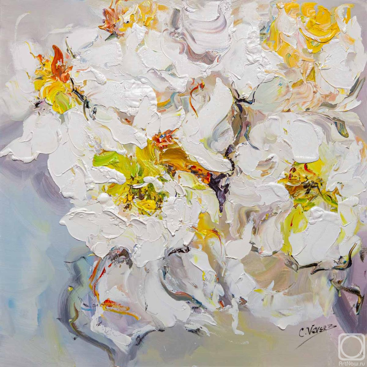 Vevers Christina. Waltz of white flowers