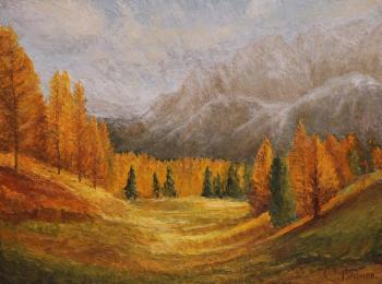 Mountains. Autumn. Gaponov Sergey