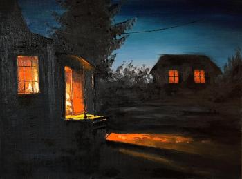 Night in the village (Cottage In The Village). Movsisyan Tigran