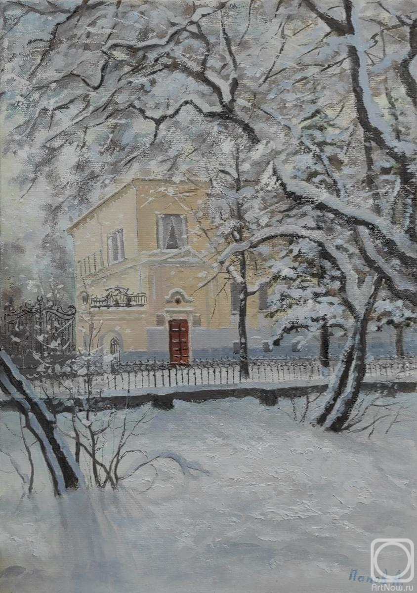 Panov Aleksandr. Ulyanovsk. Shatrov's house in winter