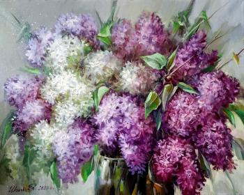 Lilac bush (A Bouquet Without A Vase). Shakhov Elena