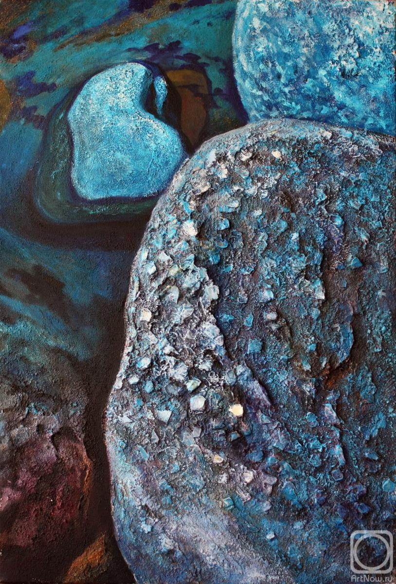 Rumiyantsev Vadim. Deep blue boulders