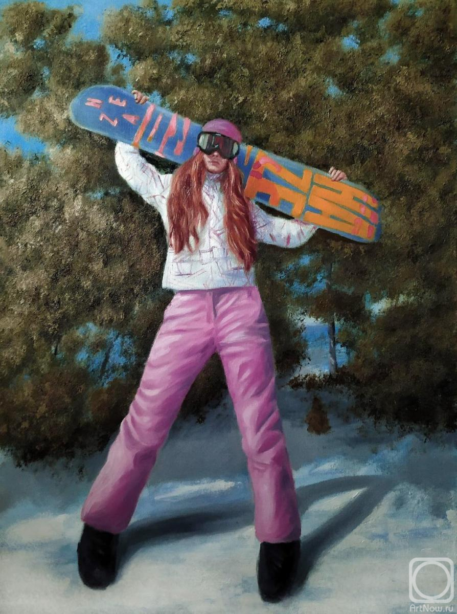 Oshmarin Vladimir. Snowboarding
