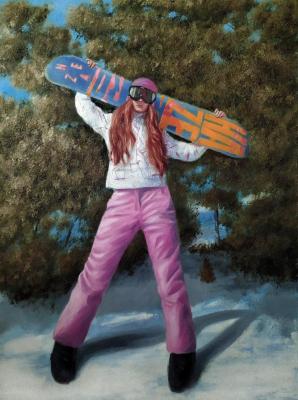 Snowboarding. Oshmarin Vladimir