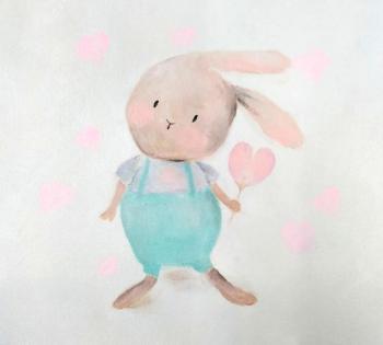 With love (A Bunny). Bruno Tina