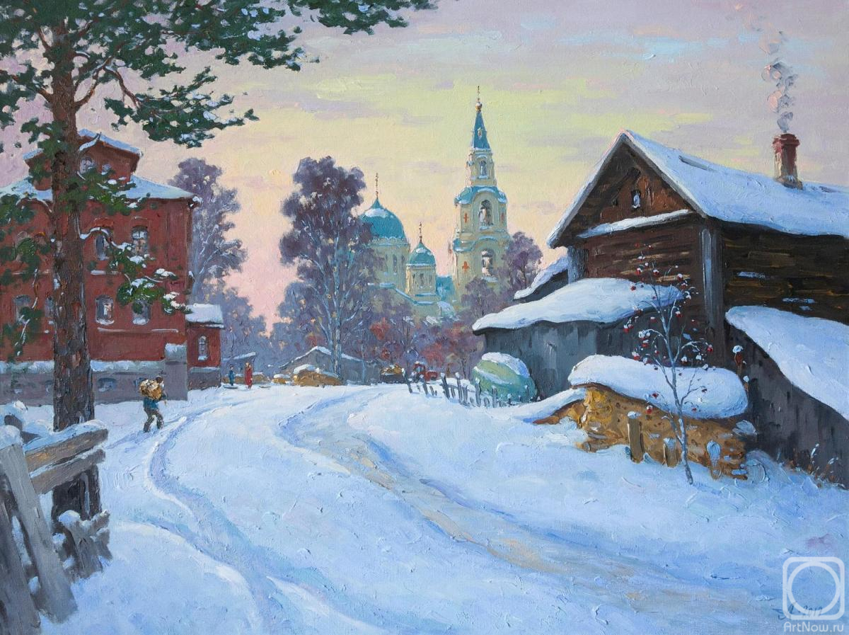 Alexandrovsky Alexander. Winter on Valaam