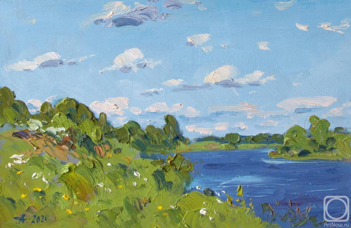 Alexandrovsky Alexander. Study on the River Korozhechna