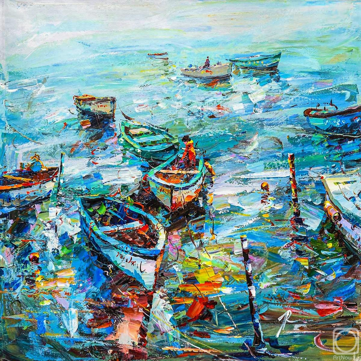 Rodries Jose. Fishing boats in the port