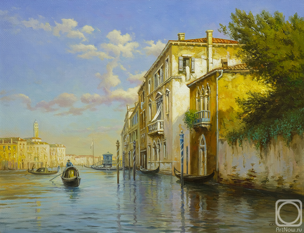 Zhaldak Edward. The Grand Canal. Venice