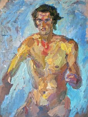 Naked Painter (Masculine). Yudaev-Racei Yuri
