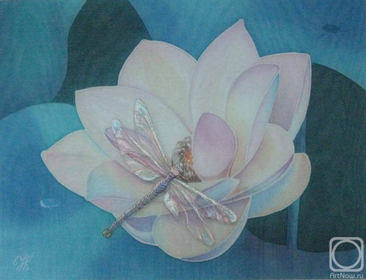 Kopylova Nadezhda. White lotus