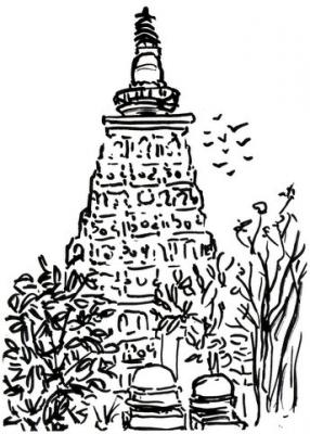 Mahabodhi Temple in Bodh Gaya