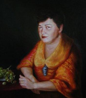 Portrait of Pisarenko E.I. Homyakov Dmitry