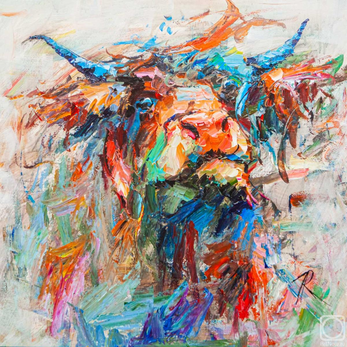 Rodries Jose. Portrait of a bull