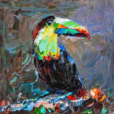 Exotic toucan (Exotic Painting). Rodries Jose