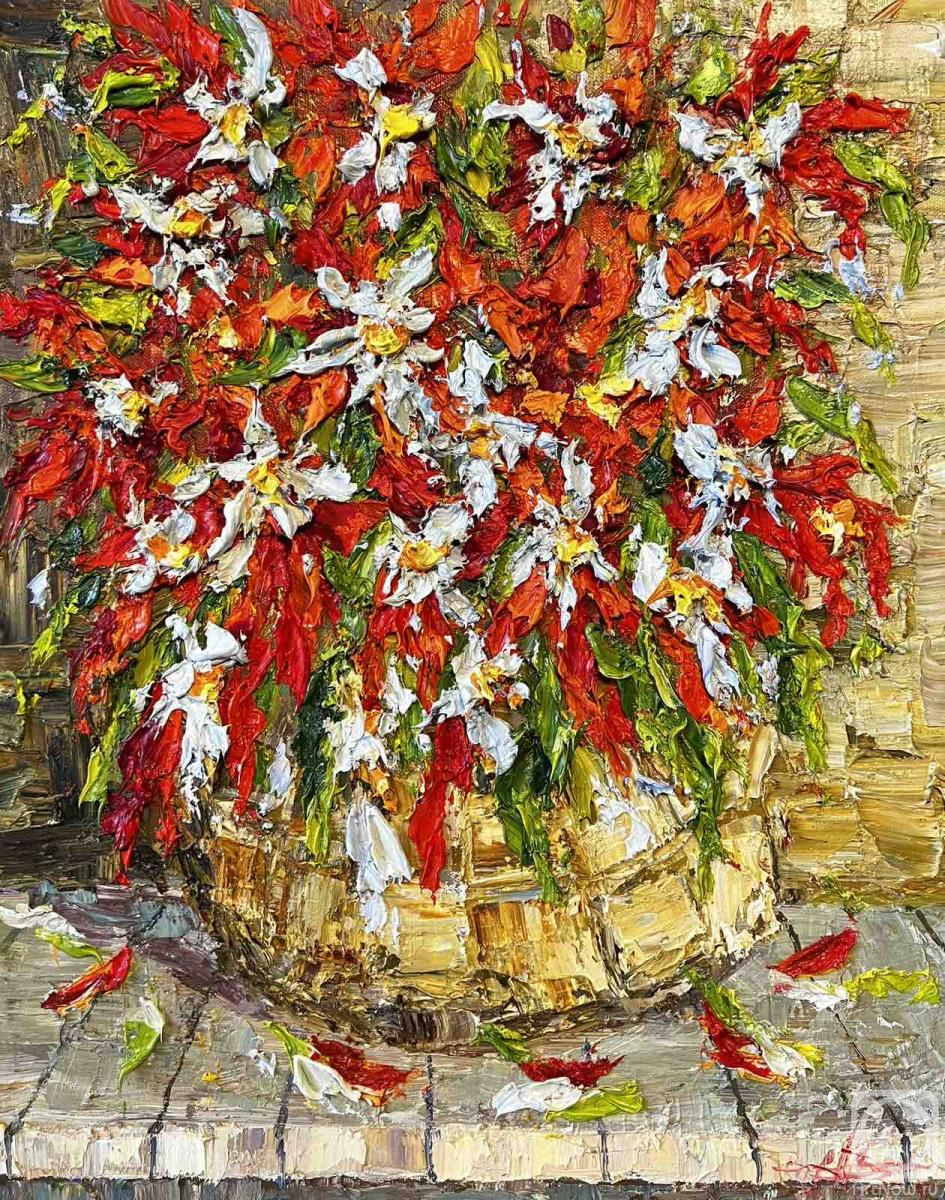 Sementsov Aleksey. Bouquet in a basket