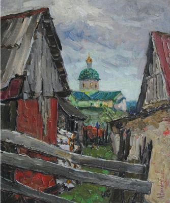 Картина «Дворик в Варежке»