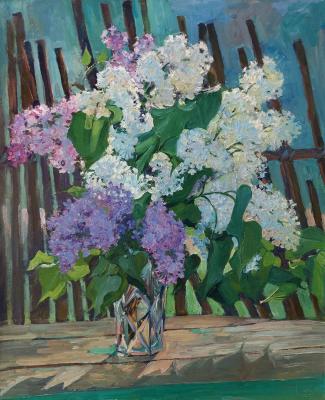 Bouquet of fragrant lilac. Melnikov Aleksandr