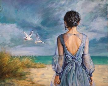 Dunes (Girl On The Seashore). Simonova Olga