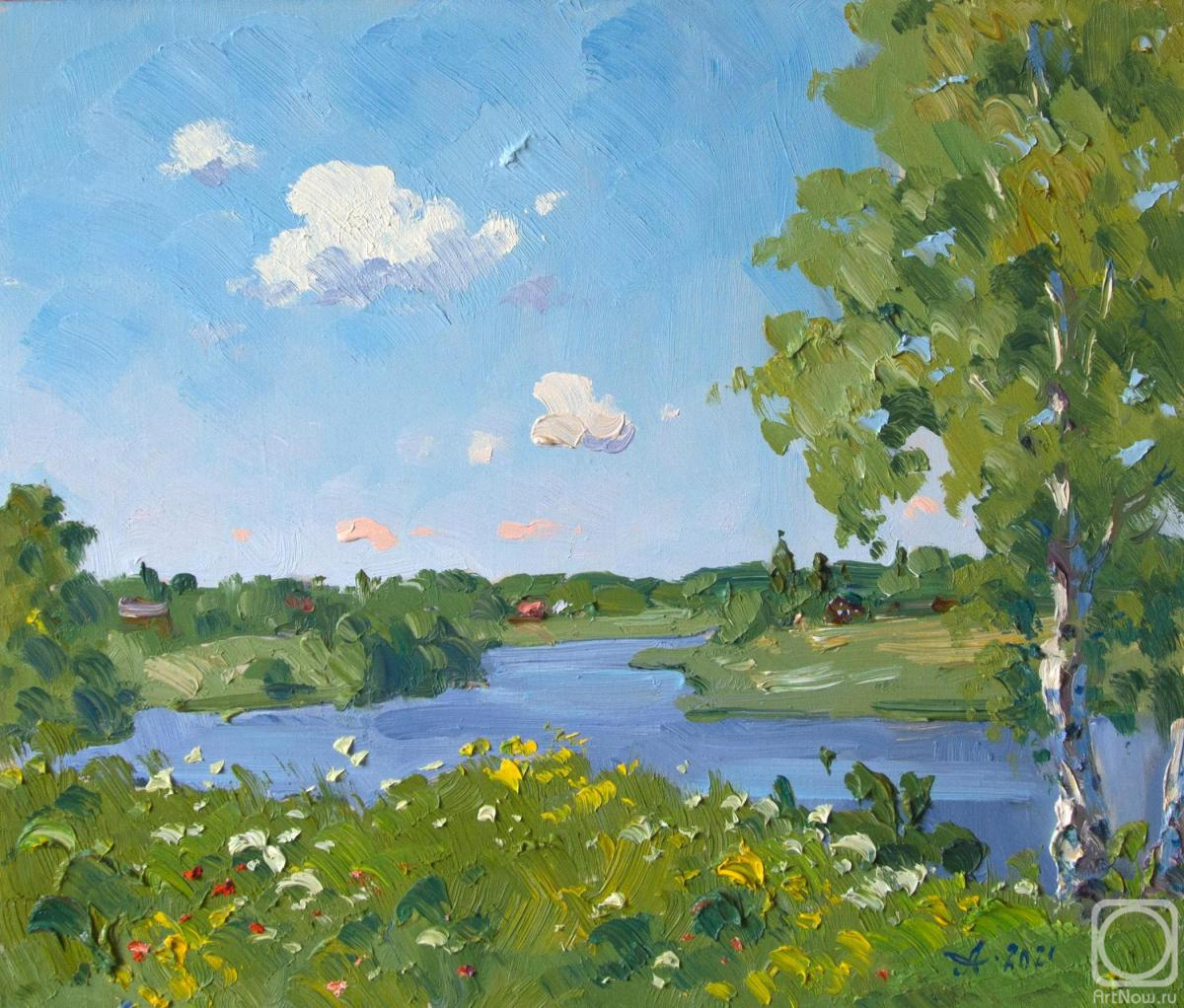 Alexandrovsky Alexander. Kocherezhnaya River, Summer