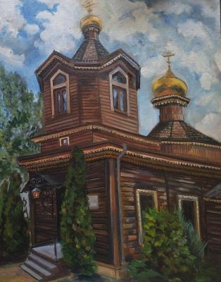 Church of St. Nicholas the Wonderworker in Fedoskino. Semenova Elena