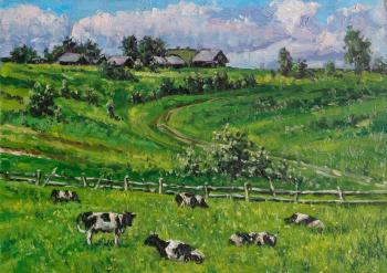 Pasture. Volya Alexander
