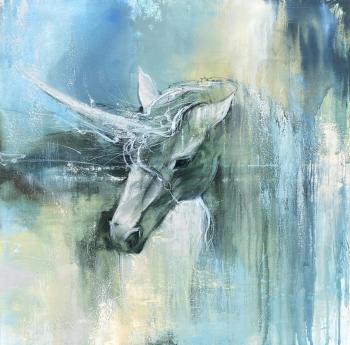 Fulfillment of desires (Painting With A Unicorn). Maryamova Natalya