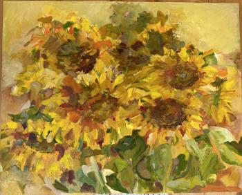 Sunflowers in summer. Versalina Lina