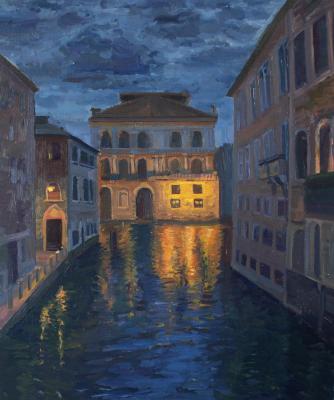Venice at night. Syuhina Anastasiya