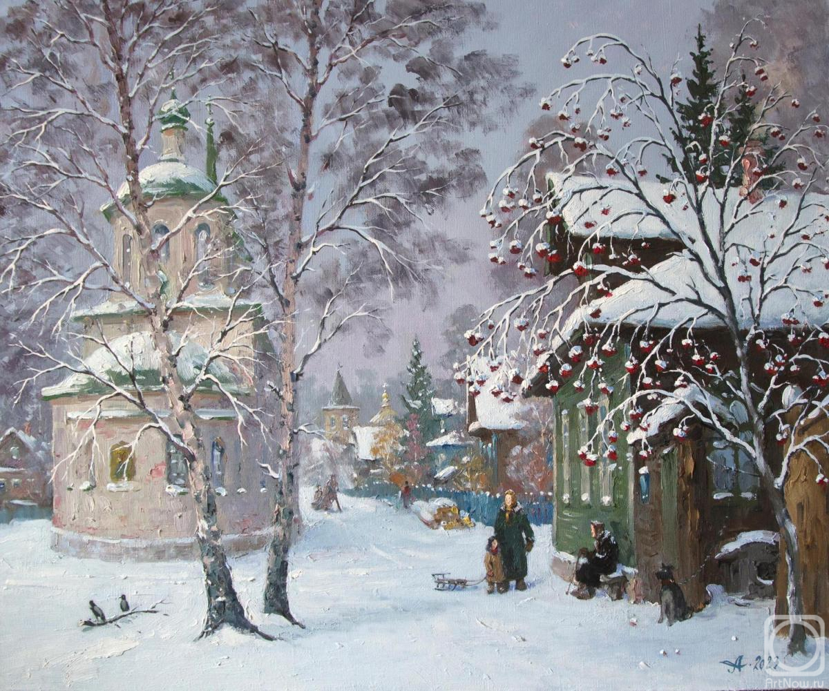 Alexandrovsky Alexander. Torzhok, Winter Evening