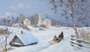 Staraya Ladoga, Winter. Alexandrovsky Alexander