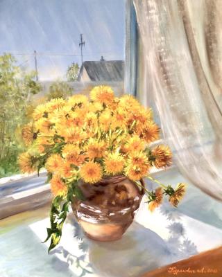 In my parents home (A Window Sill). Kurilovich Liudmila