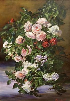 Painting Morning bouquet. Kurilovich Liudmila