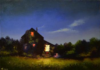 House on the edge of the forest (Edge Light). Stolyarov Vadim
