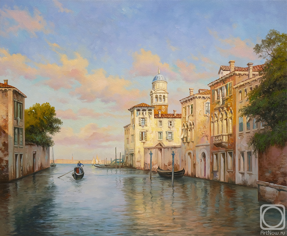 Zhaldak Edward. Canal in Venice
