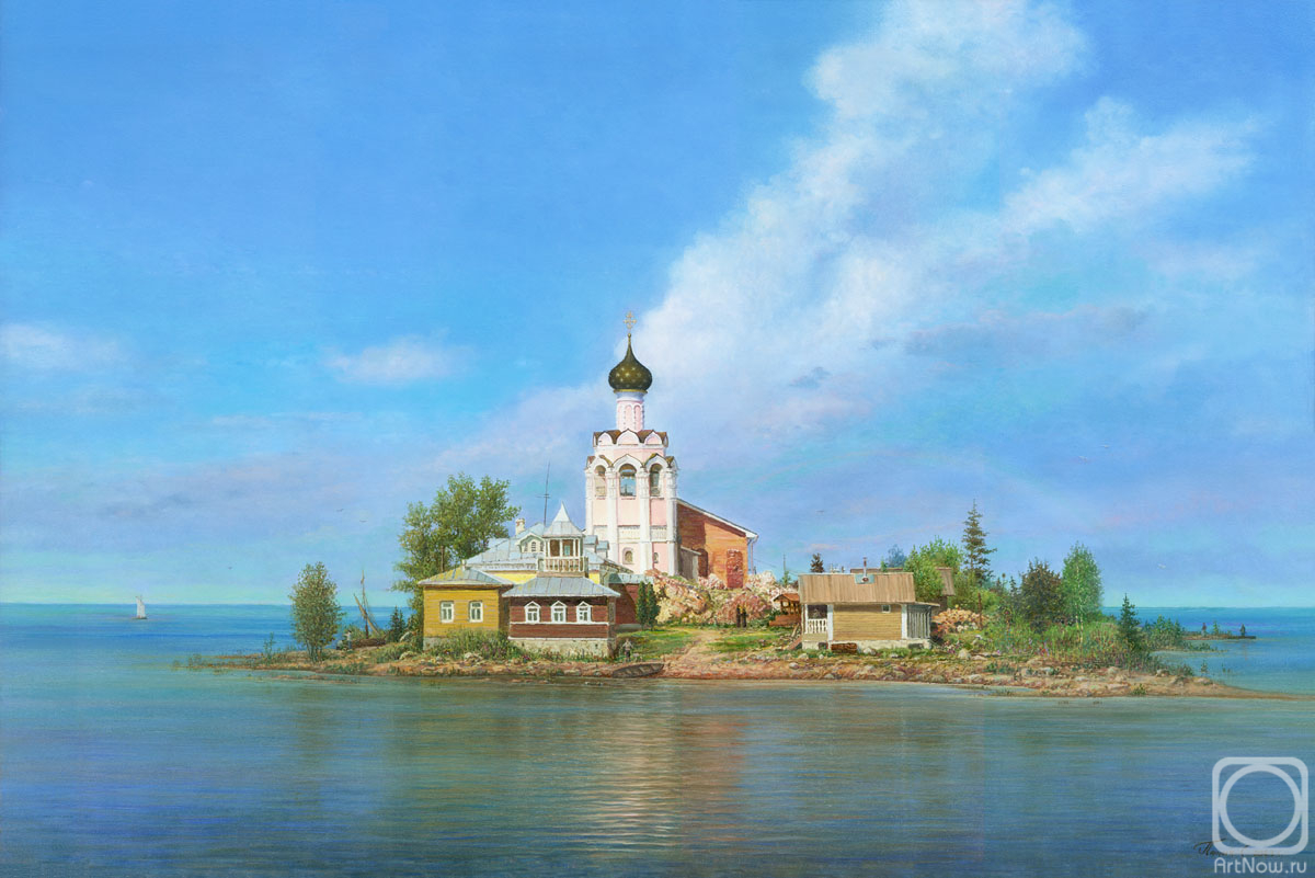 Panin Sergey. Spaso-Kamenny Preobrazhensky Monastery on Kamenny Island