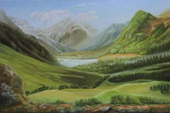 Mountain valley. Gaponov Sergey