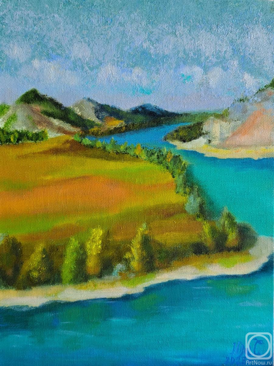 Ivanova Svetlana. Turquoise river