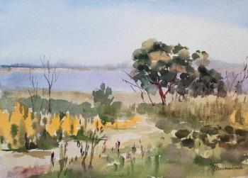 The path to the lake. Ural Summer Series. Mihaylova Tatyana