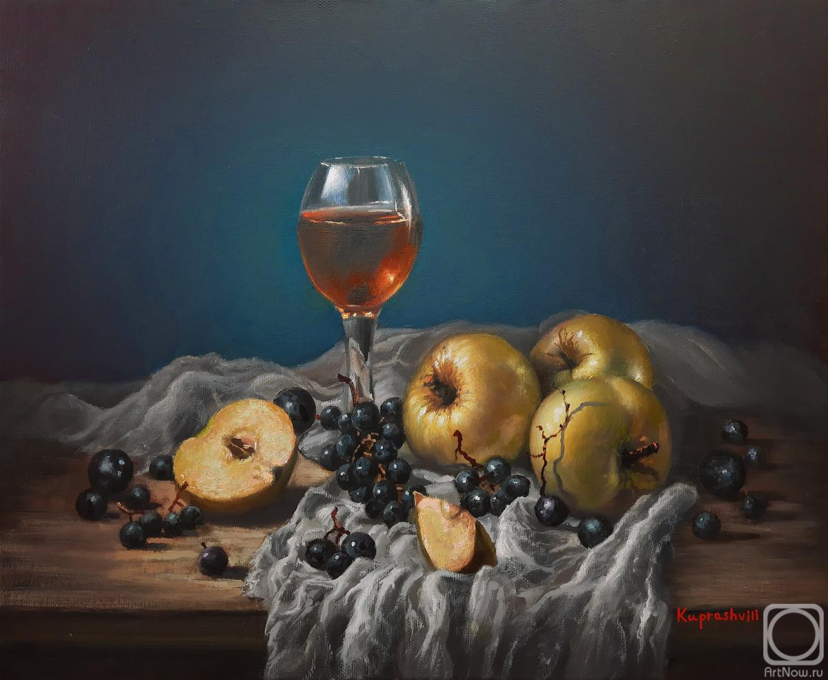 Kuprashvili Hariton. Still life with apples