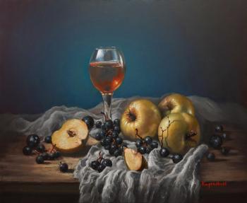 Still life with apples. Kuprashvili Hariton