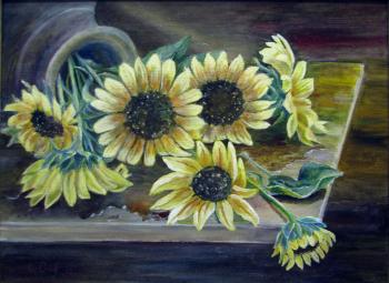 Sunflowers (Sunflowers Buy A Painting). Savelyeva Elena