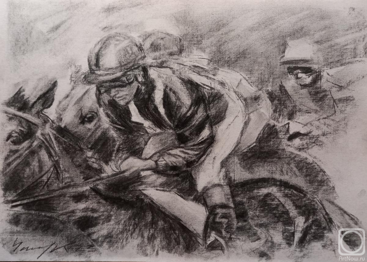 Chaychuk Oksana. Horse racing