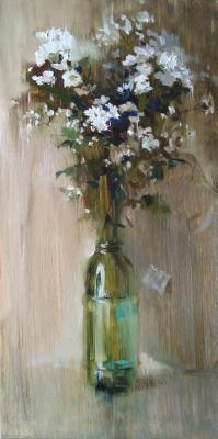 Fresh study with flowers. Tihomirov Illarion