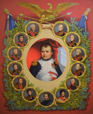 Napoleon and his marshals (Louis Berth). Svyatchenkov Anton