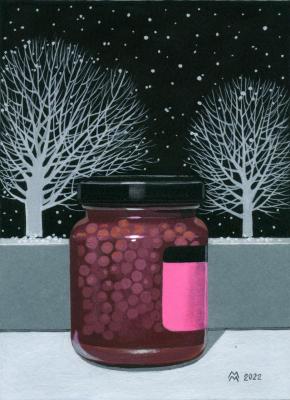 "Lingonberry jam". Malomud Mariya