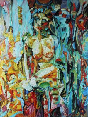 In the Garden of Eden (Abstract Artist). Podgaevskaya Marina