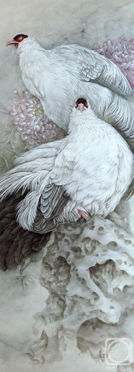 Gunyakov Pavel. White pheasants