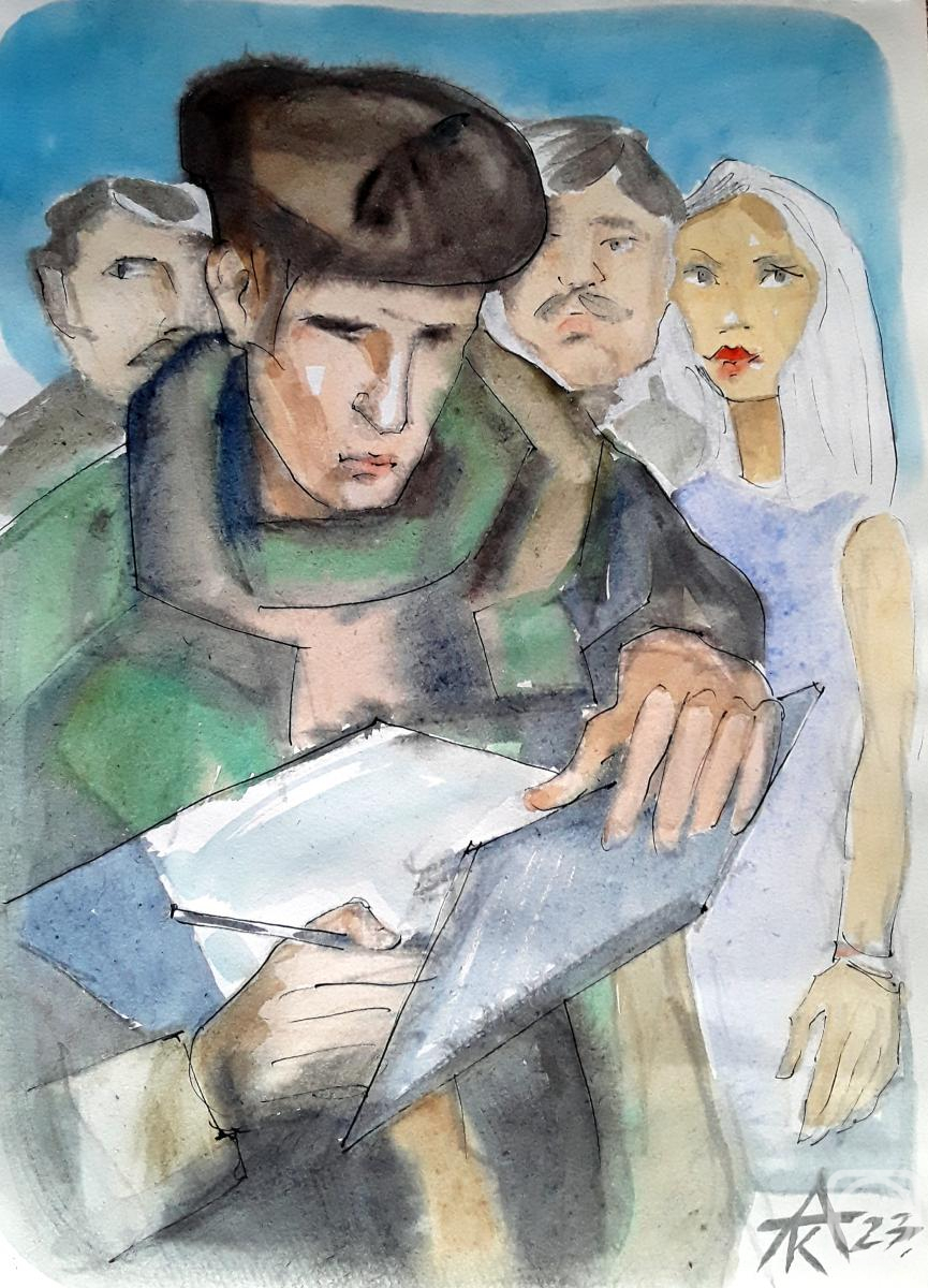 Knecht Aleksander. The artist and his environment