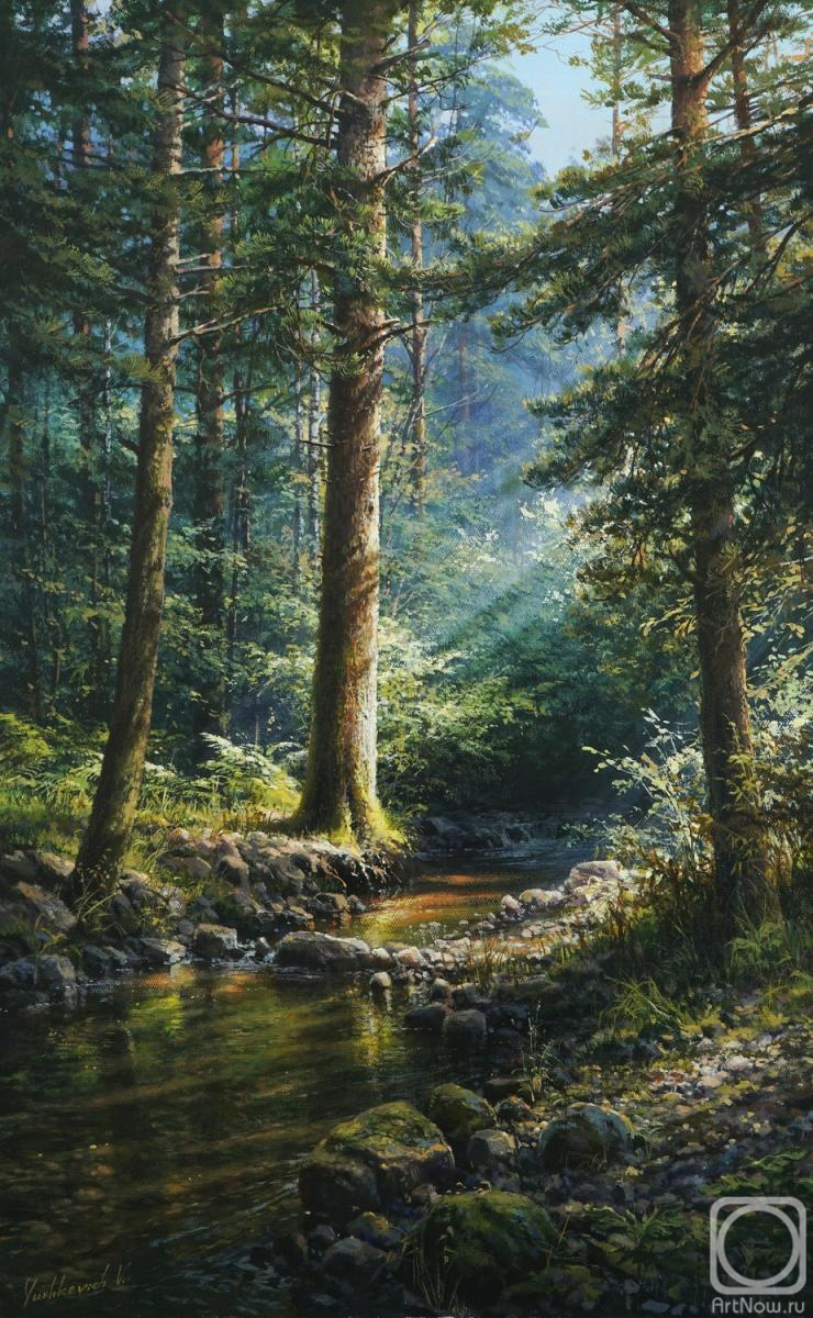 Yushkevich Viktor. Sunny place in the forest